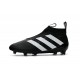 Nouveau Chaussures de Football Adidas Ace16+ Purecontrol FG/AG Noir Blanc