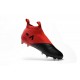 Nouveau Chaussures de Football Adidas Ace17+ Purecontrol FG/AG Blanc Rouge Noir