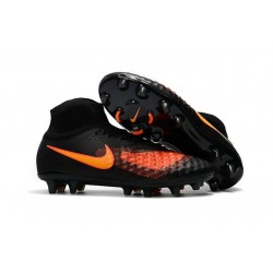 Chaussures de football pour Hommes Nike Magista Obra II FG Noir Orange