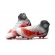 Chaussures de football pour Hommes Nike Magista Obra II FG Blanc Rouge