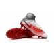 Chaussures de football pour Hommes Nike Magista Obra II FG Blanc Rouge