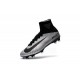 Nouvelles Crampons Nike Mercurial Superfly 5 FG Argent Noir