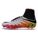 Nike HyperVenom Phantom II FG Football Crampons Blanc Orange Rose Noir