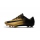 Chaussures de Football 2017 - Nike Mercurial Vapor 11 FG Noir Or