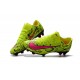 Nike Mercurial Vapor XI FG ACC Crampon Homme Jaune Rose