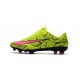 Nike Mercurial Vapor XI FG ACC Crampon Homme Jaune Rose