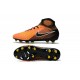 Chaussures de football pour Hommes Nike Magista Obra II FG Orange Noir