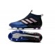 Adidas Ace17+ Purecontrol FG Chaussures de Football Bleu Noir Blanc