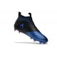 Adidas Ace17+ Purecontrol FG Chaussures de Football Bleu Noir Blanc