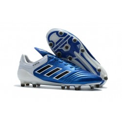 Crampons de Foot adidas Copa 17.1 FG Cuir Bleu Noir