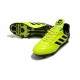 Crampons de Foot adidas Copa 17.1 FG Cuir Jaune Noir