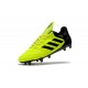 Crampons de Foot adidas Copa 17.1 FG Cuir Jaune Noir