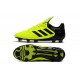 Crampons de Foot adidas Copa 17.1 FG Cuir Jaune Noir