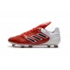 Crampons de Foot adidas Copa 17.1 FG Cuir Rouge Noir