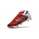 Crampons de Foot adidas Copa 17.1 FG Cuir Rouge Noir