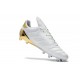 Crampons de Foot adidas Copa 17.1 FG Cuir Blanc Or