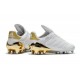 Crampons de Foot adidas Copa 17.1 FG Cuir Blanc Or