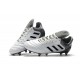 Crampons de Foot adidas Copa 17.1 FG Cuir Blanc Gris