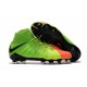 Nike Chaussures De Football Hypervenom Phantom 3 Dynamic Fit Fg Vert Orange Noir