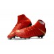 Nike Chaussures De Football Hypervenom Phantom 3 Dynamic Fit Fg - Rouge Or