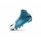 Nike Chaussures De Football Hypervenom Phantom 3 Dynamic Fit Fg - Bleu Blanc