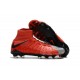 Nike Chaussures De Football Hypervenom Phantom 3 Dynamic Fit Fg - Rouge Gris