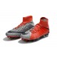Nike Chaussures De Football Hypervenom Phantom 3 Dynamic Fit Fg - Rouge Gris