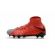 Nike Chaussures De Football Hypervenom Phantom 3 Dynamic Fit Fg - Rouge Gris