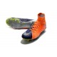 Nike Chaussures De Football Hypervenom Phantom 3 Dynamic Fit Fg Orange Bleu Noir