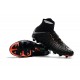 Nike Chaussures De Football Hypervenom Phantom 3 Dynamic Fit Fg Noir Argent