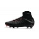 Nike Chaussures De Football Hypervenom Phantom 3 Dynamic Fit Fg Noir Argent