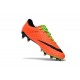 Chaussure de football Hommes 2017 Nike Hypervenom Phantom III FG Vert Orange