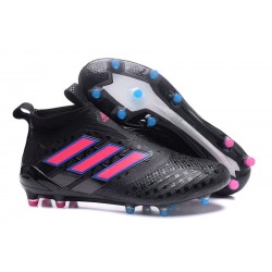 Adidas Ace17+ Purecontrol FG Chaussures de Football Noir Rose