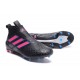 Adidas Ace17+ Purecontrol FG Chaussures de Football Noir Rose