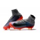 Crampons de Foot Nouveau 2017 Nike Mercurial Superfly 5 FG ACC Gris Orange