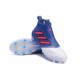 Adidas Ace17+ Purecontrol FG Chaussures de Football (Bleu Rouge Blanche)