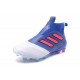 Adidas Ace17+ Purecontrol FG Chaussures de Football (Bleu Rouge Blanche)