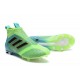 Adidas Nouveau Crampon Foot Ace17+ Purecontrol FG Vert Bleu