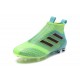 Adidas Nouveau Crampon Foot Ace17+ Purecontrol FG Vert Bleu