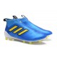 Adidas Nouveau Crampon Foot Ace17+ Purecontrol FG Bleu Jaune