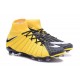 Crampon Foot Nouveaux Nike Hypervenom Phantom III DF FG ACC - Jaune Noir