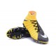 Crampon Foot Nouveaux Nike Hypervenom Phantom III DF FG ACC - Jaune Noir