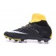 Crampon Foot Nouveaux Nike Hypervenom Phantom III DF FG ACC - Jaune Noir