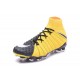 Crampon Foot Nouveaux Nike Hypervenom Phantom III DF FG ACC - Jaune Noir