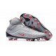 Chaussures de football pour Hommes Nike Magista Obra II FG Air Max Gris Rouge