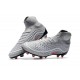 Chaussures de football pour Hommes Nike Magista Obra II FG Air Max Gris Rouge