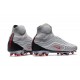 Chaussures de football pour Hommes Nike Magista Obra II FG Air Max Gris Rouge