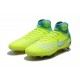 Chaussures de football pour Hommes Nike Magista Obra II FG Volt Bleu 