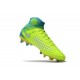 Chaussures de football pour Hommes Nike Magista Obra II FG Volt Bleu 