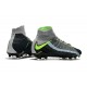 Crampon Foot Nouveaux Nike Air Max Hypervenom Phantom III DF FG ACC - Noir Gris Vert